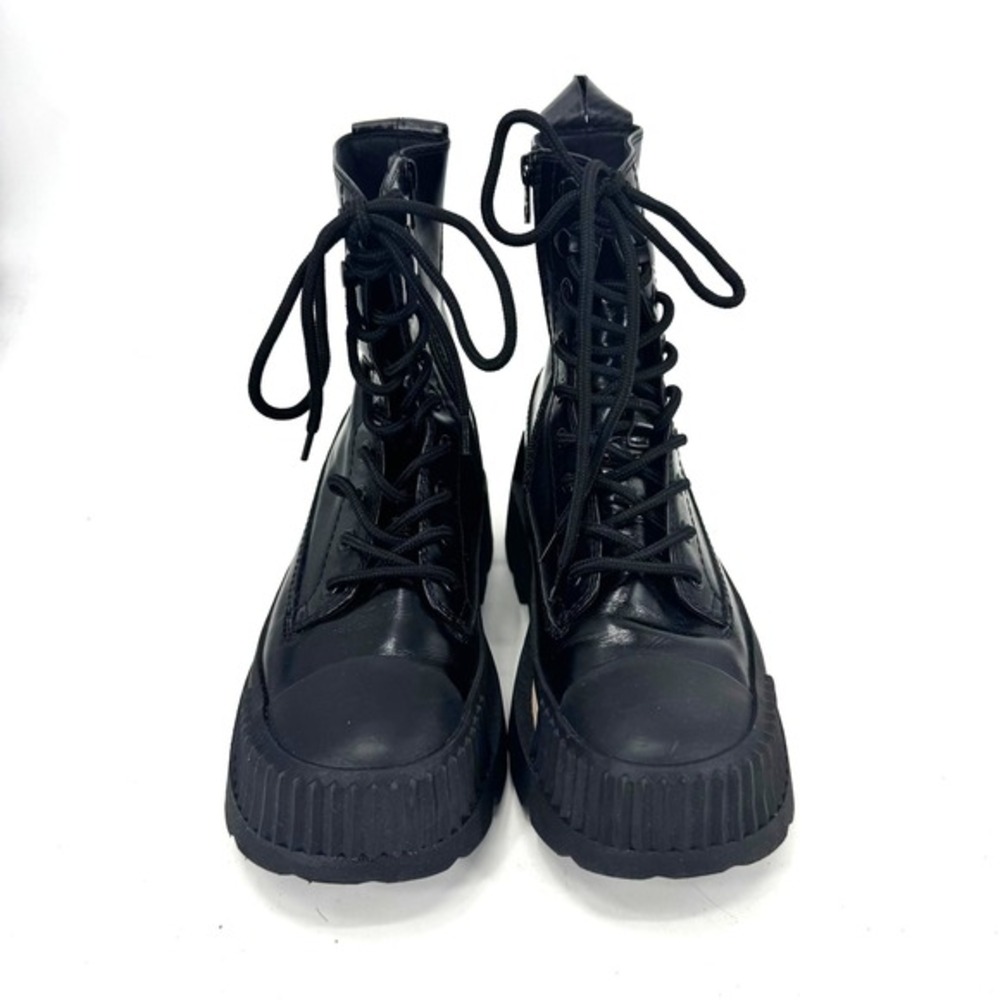 4ccccees Esker Mars Black Platform Lugsole Combat Boots Size 39 View 2